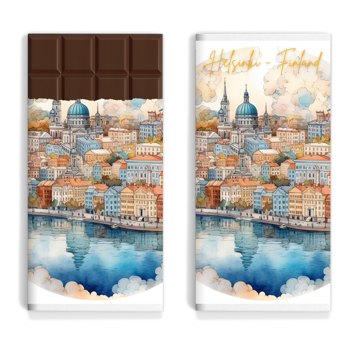 Helsinki - Vesiväri 3