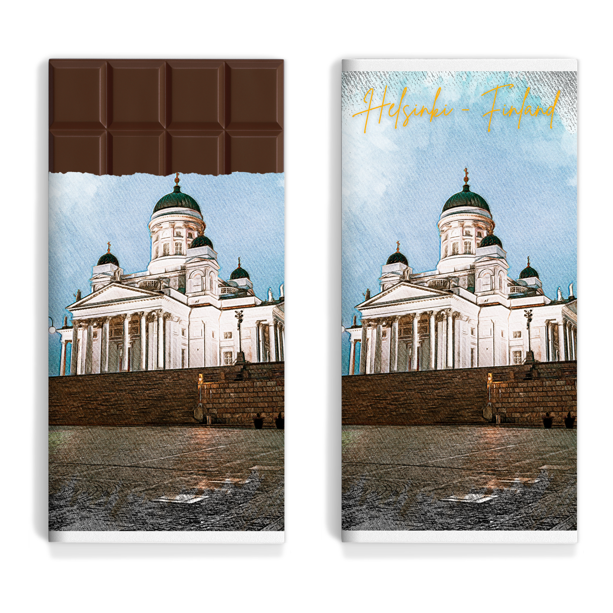 Helsinki - Vesiväri 6