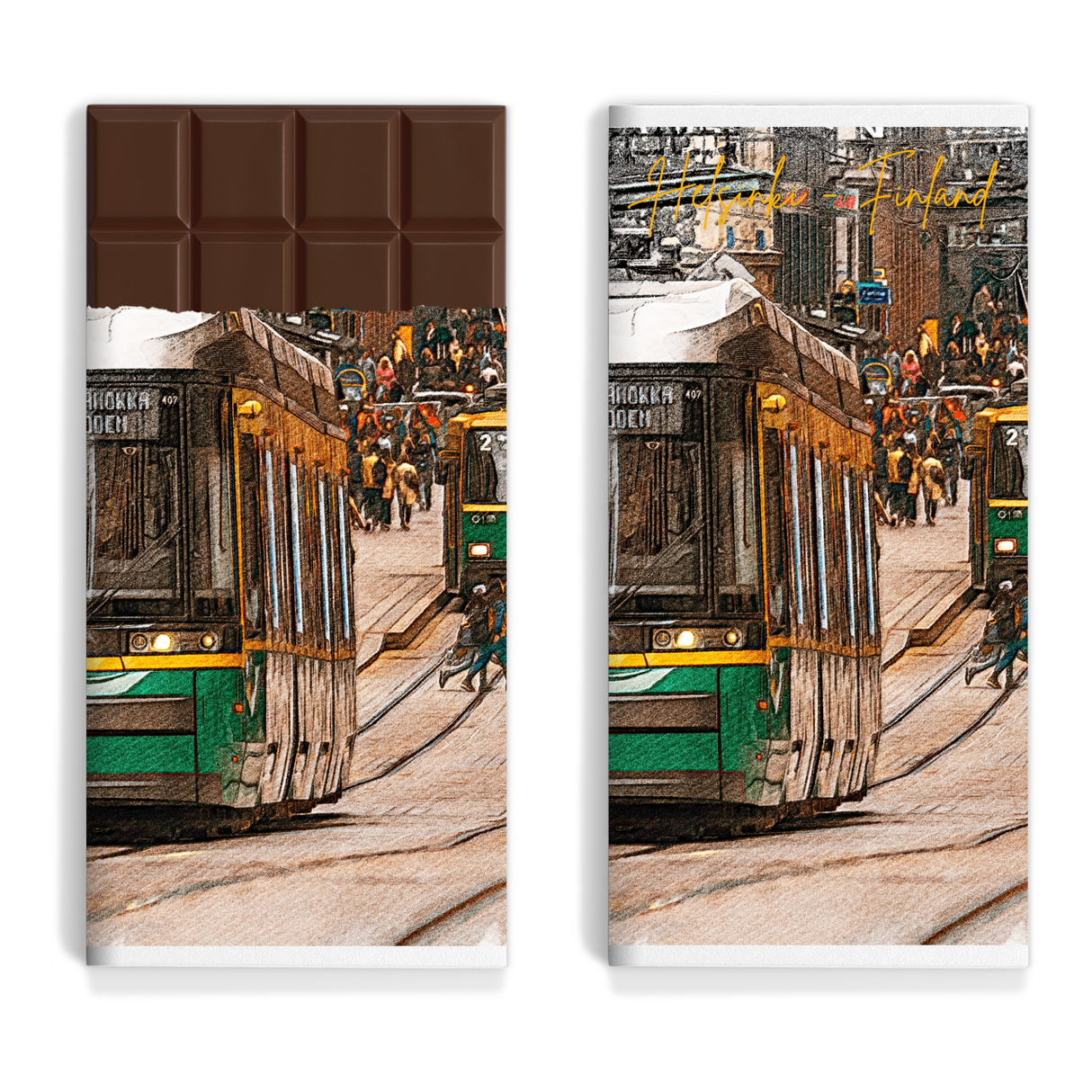 Helsinki - Vesiväri 7