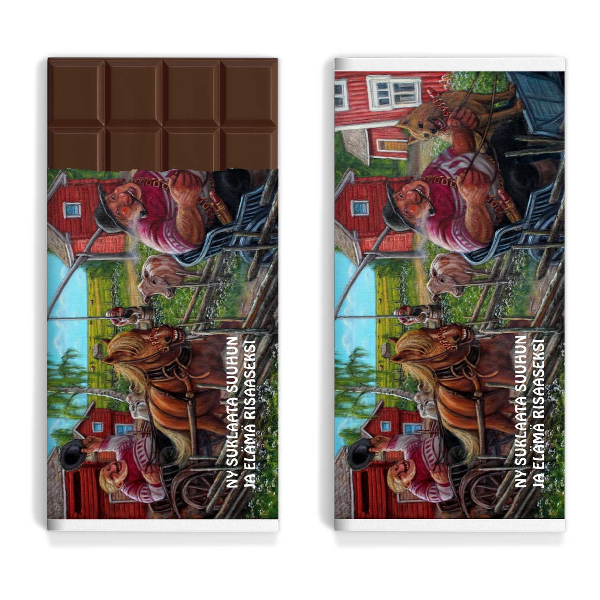 Iloisten ihmisten suklaa - Ny suklaata suuhun ja elämä risaaseksi