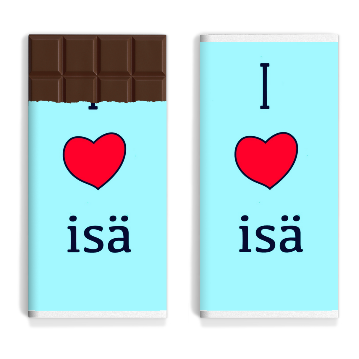 Isä - I love isä (sininen)