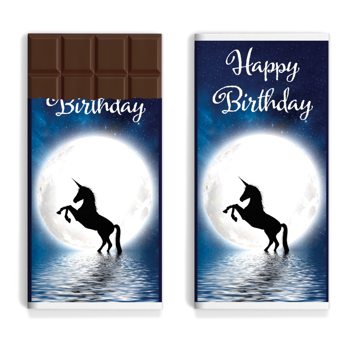 Onnittelu - Happy birthday (yksisarvinen)