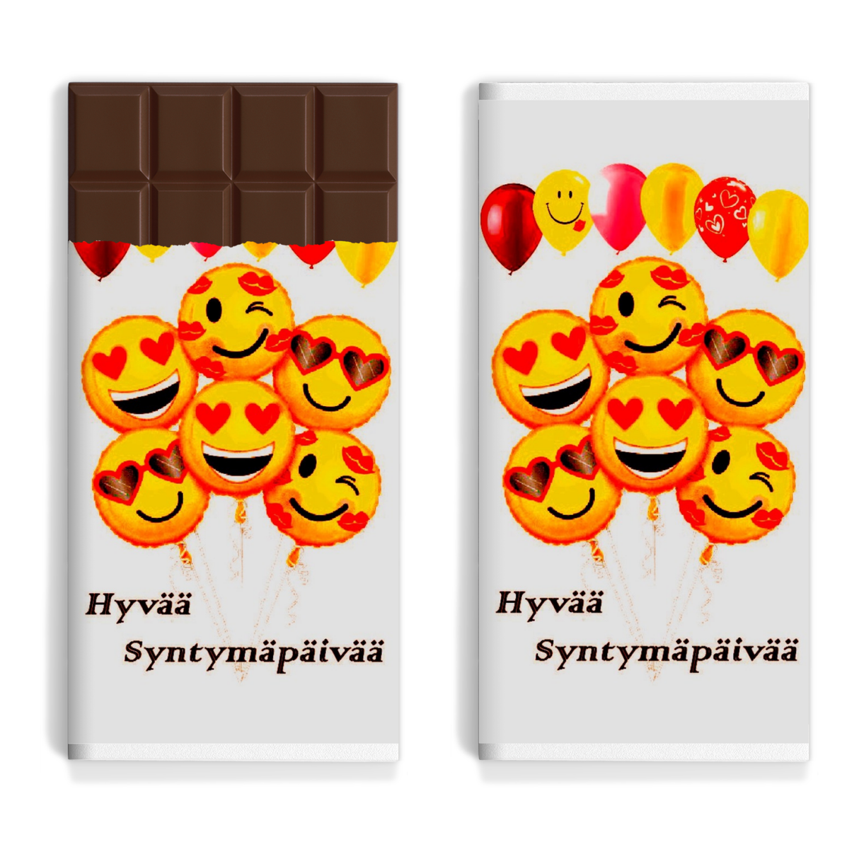 Onnittelu - Hyvää syntymäpäivää (Emoji)
