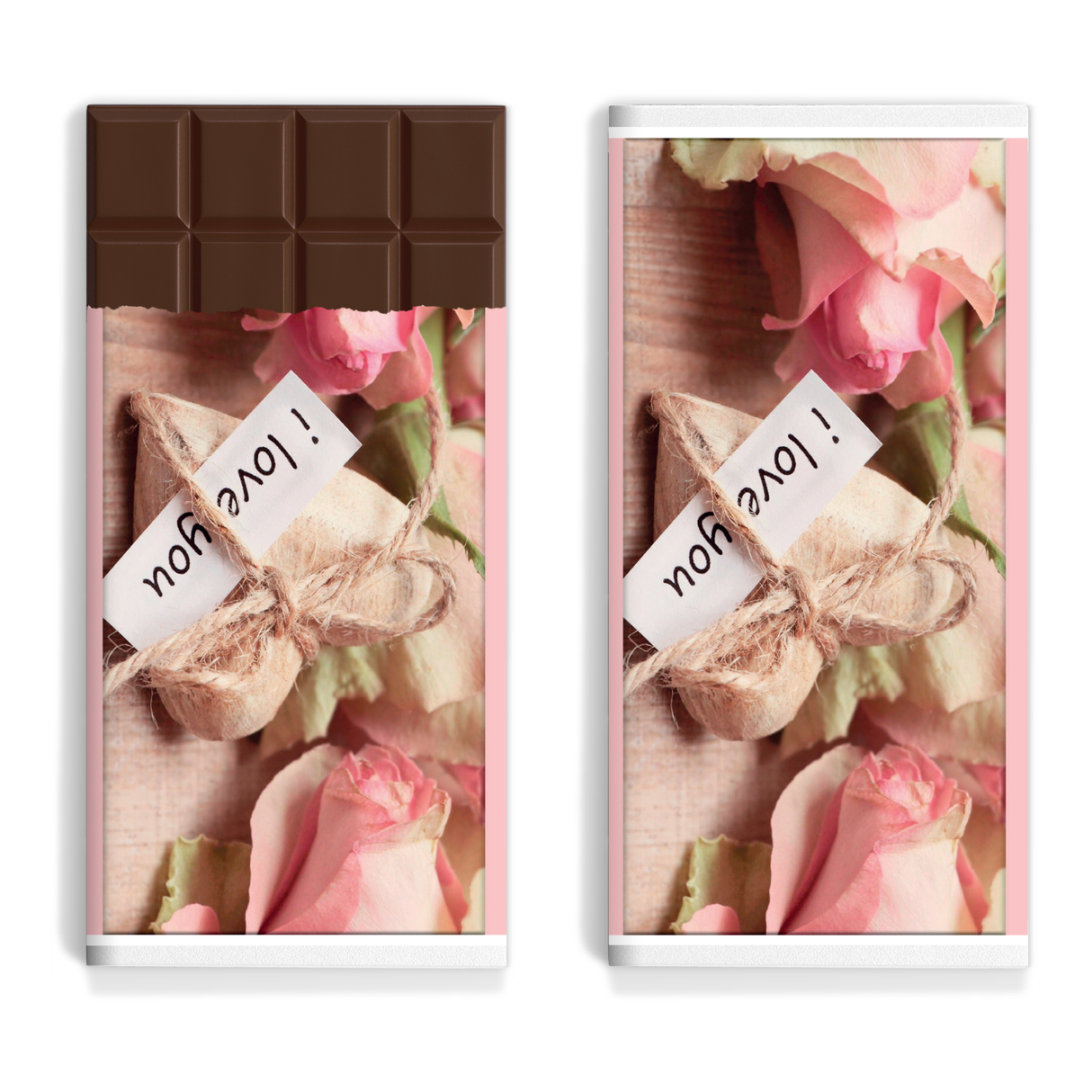 Rakkaalle - I love you (kukat)