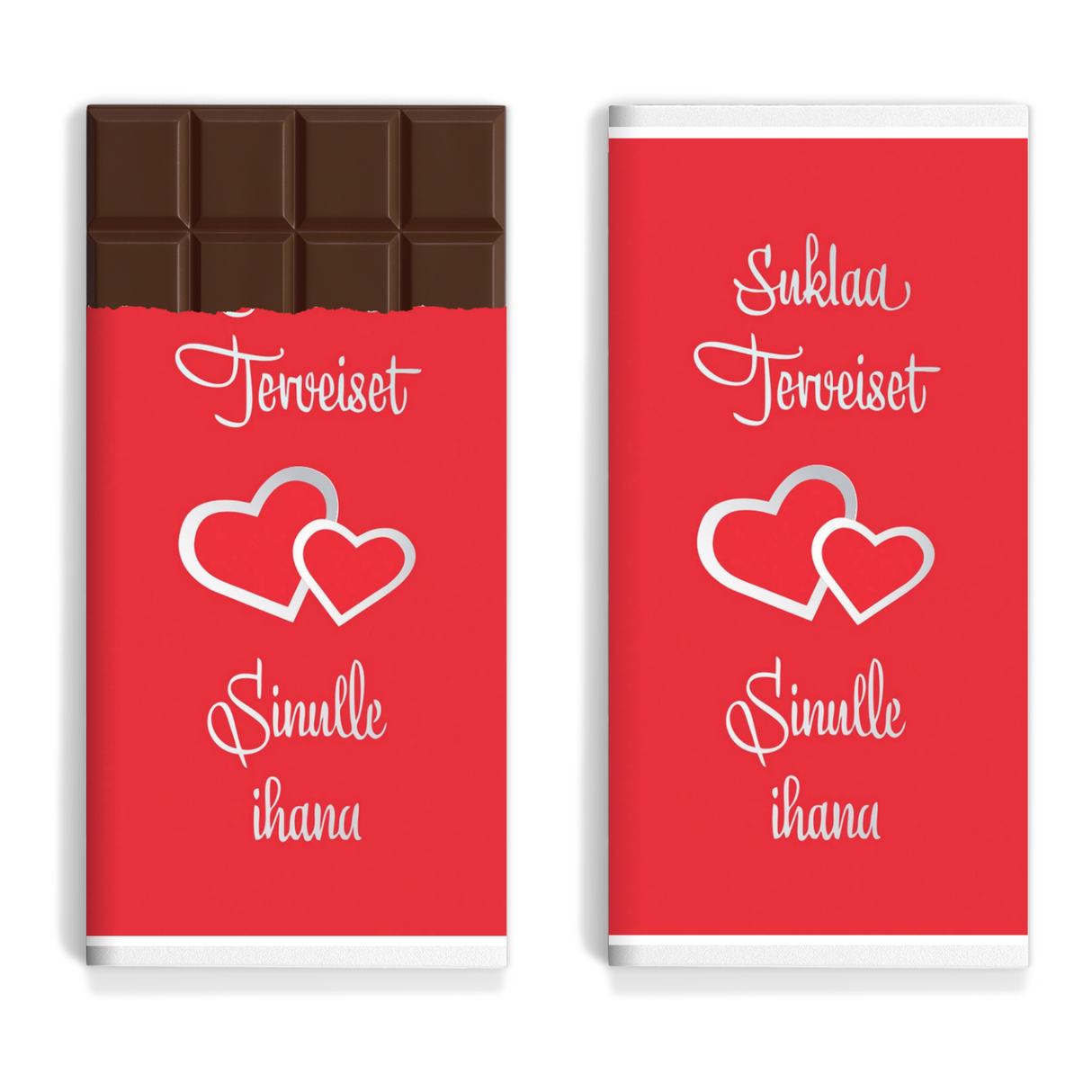 Rakkaalle - Suklaaterveiset sinulle ihana