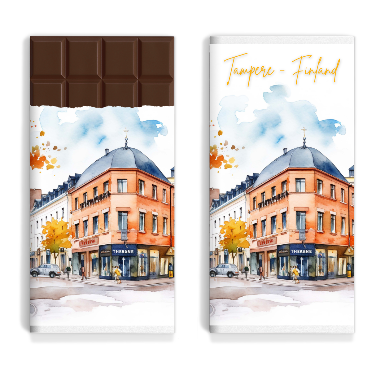 Tampere - Vesiväri 14