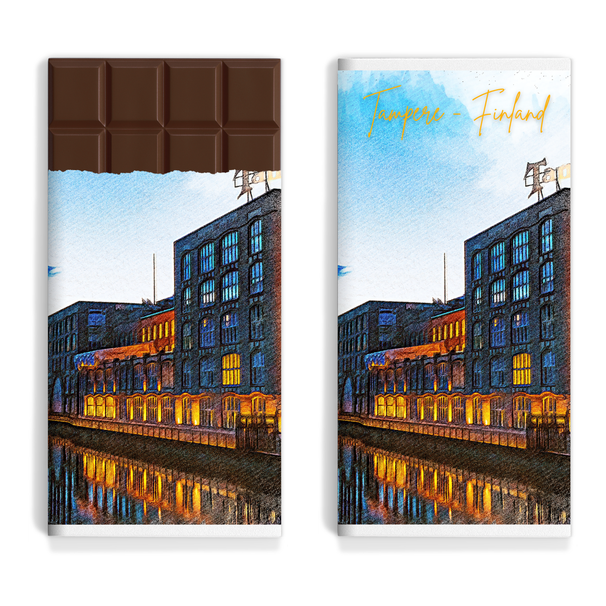 Tampere - Vesiväri 1