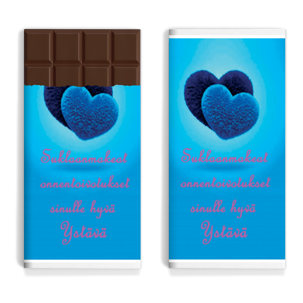 Ystävälle - Suklaanmakeat onnentoivotukset sinulle hyvä ystävä