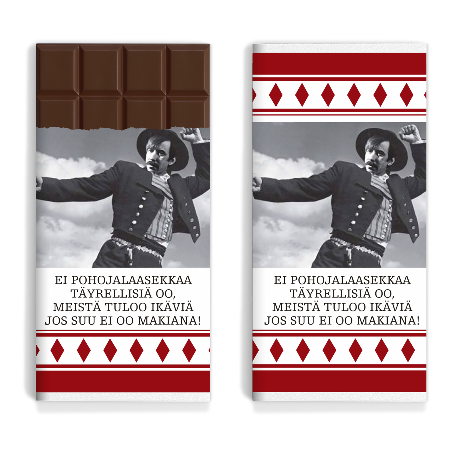 Pohojalaaset - Ei pohojalaasekkaa täyrellisiä oo, meistä tuloo ikäviä jos suu ei oo makiana!