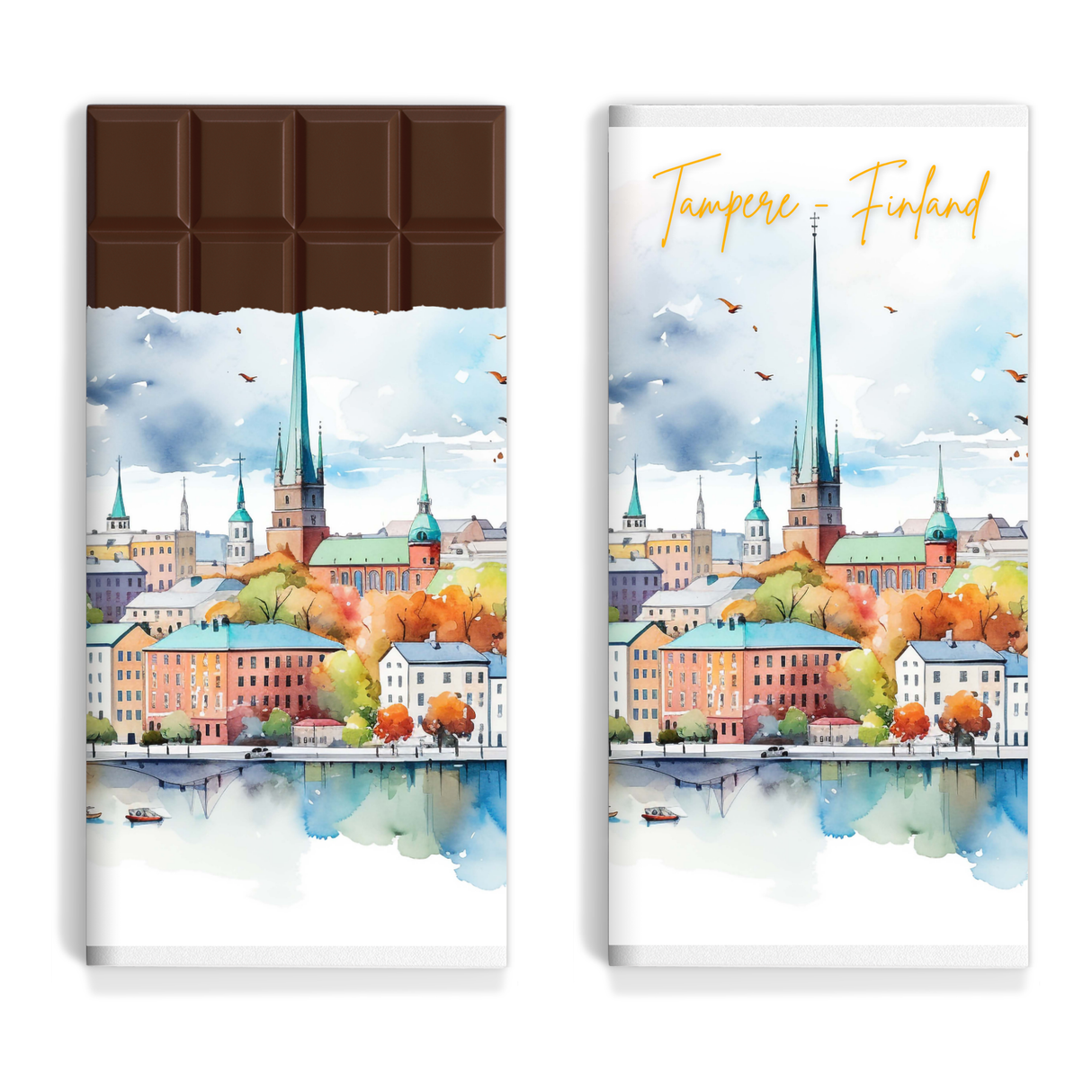 Tampere - Vesiväri 12